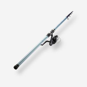 Ensemble de p&ecirc;che en surfcasting canne et moulinet SYMBIOS-100 420 TELESCO