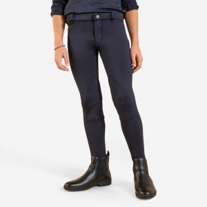 Pantalon &eacute;quitation chaud Enfant - 100 marine