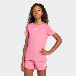 T-shirt de sport fille, rose - ADIDAS