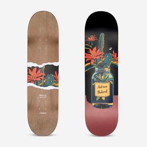 PLANCHE DE SKATE COMPOSITE DK900 FGC PRO MODEL ADRIEN BULARD TAILLE 8.25" - DECATHLON