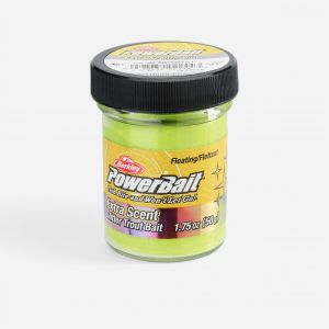 P&acirc;te a truite p&ecirc;che POWERBAIT CHARTREUSE GLITTER