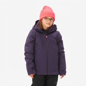 Veste de ski chaude et imperm&eacute;able fille 8-14 ans, 900 violet