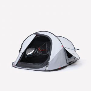 Tente de camping instantan&eacute;e 2 places, 2 Seconds Fresh & Black