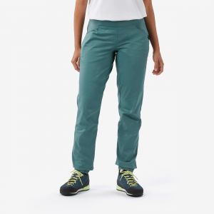 Pantalon d'escalade confortable femme, Vertika Vert - SIMOND