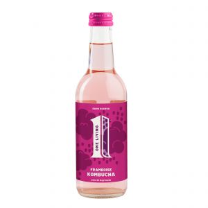 Kombucha framboise grenade 275ml - N°1 LIVING