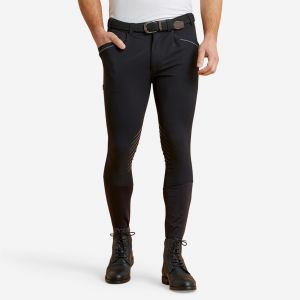 Pantalon &eacute;quitation homme 900 classic noir