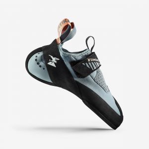 Chaussons d'escalade techniques et souples femme, Vertika Soft gris - SIMOND