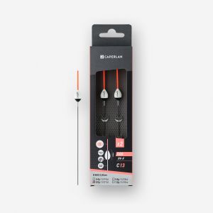 LOT DE 2 FLOTTEURS PF - F900 C13 0,6gr POUR LA PECHE DE LA CARPE AU COUP - CAPERLAN