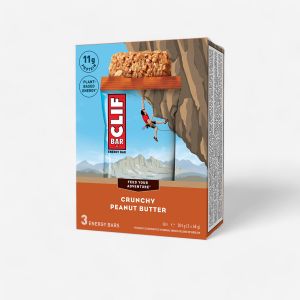 Barre &Eacute;nerg&eacute;tique CLIF BAR Crunchy Peanut Butter 3 x (68 g) - CLIF