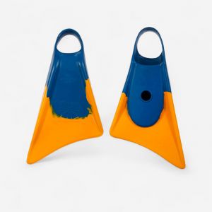 Palmes bodyboard MAKAPUU Orange / Bleu - CHURCHILL