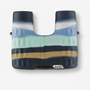 Jumelles de randonn&eacute;e sans r&eacute;glage, 6x25 HIKE 100 multicolore - QUECHUA