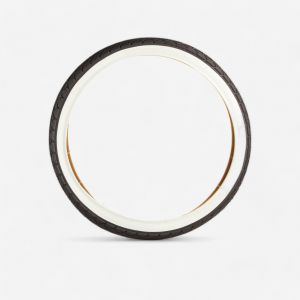 Pneu v&eacute;lo enfant tringle rigide 20x1.75 / etrto 44-406 noir &agrave; flanc blanc