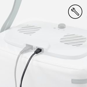 C&acirc;ble 12V DC - pi&egrave;ce d&eacute;tach&eacute;e pour la glaci&egrave;re &eacute;lectrique de camping 30 litres