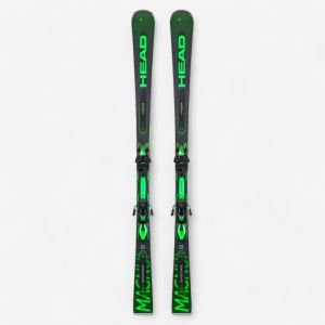 SKI ALPIN HOMME AVEC FIXATIONS - HEAD SUPER SHAPE MAGNUM