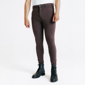 Pantalon Equitation Homme 100 marron - FOUGANZA