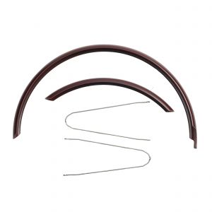 Garde boue vélo 28 pouces burgundy - ELOPS