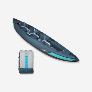 Cano&eacute; kayak gonflable de randonn&eacute;e 2/3 places