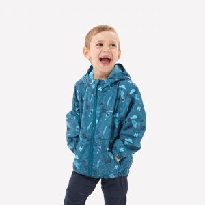 Veste de randonn&eacute;e imperm&eacute;able 2-6 ans enfant, MH500 kid bleu