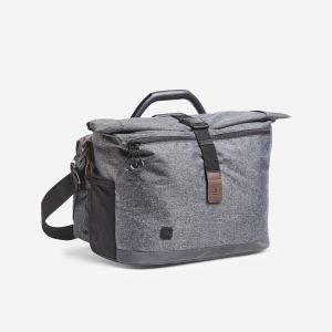 Besace avant 1 seconde clip v&eacute;lo pliant 25L - BTWIN