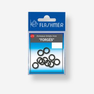 Anneaux inox forges 9mm p&ecirc;ches en mer