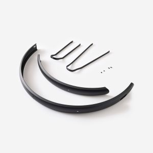 Kit de garde-boue noir gamme btwin e-ld