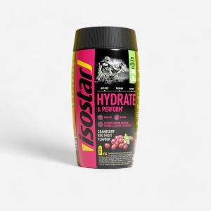 Boisson isotonique poudre ISOSTAR HYDRATE & PERFORM fruits rouges 560g - ISOSTAR