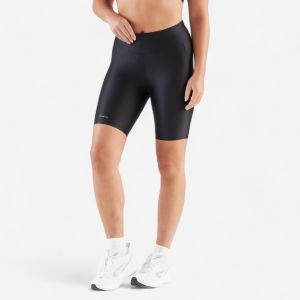 Short cycliste running femme - kiprun run 100 noir - KALENJI