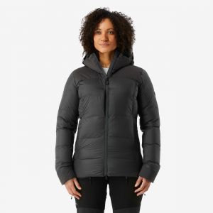Doudoune chaude en duvet avec capuche - MT900 Noire -20°c - Femme - FORCLAZ