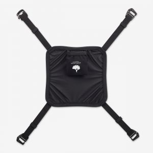 Porte casque universel pour sac &agrave; dos 4 sangles de portage: ski, VTT, alpinisme