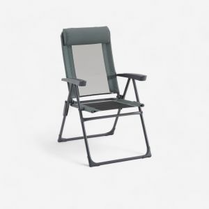 Fauteuil de camping inclinable, pliant et confortable - QUECHUA