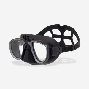 Masque chasse sous-marine et apn&eacute;e - C4 Martian Action Cam avec support camera