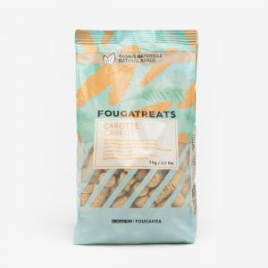 Friandises équitation Cheval et Poney - FOUGATREAT NATURELLE 1 kg CAROTTE - FOUGANZA