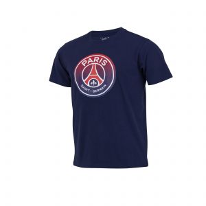 T SHIRT SUPPORTER PARIS SAINT GERMAIN - PSG BIG LOGO ADULTE BLEU