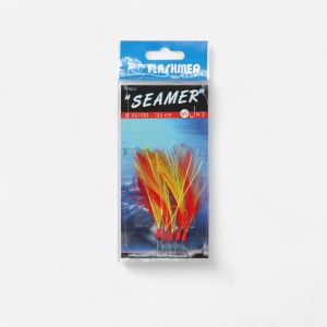 Bas de ligne Seamer 5 hameçons N°1/0 pêche en mer - FLASHMER
