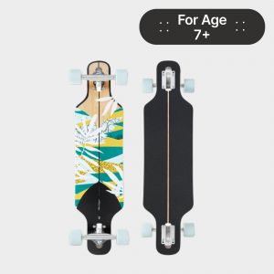 LONGBOARD DROP 100 FLORAL - DECATHLON