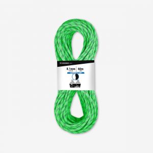 CORDE À DOUBLE D'ESCALADE ET D'ALPINISME - RAPPEL ALPINISM 8.1 MM X 60M VERTE - SIMOND