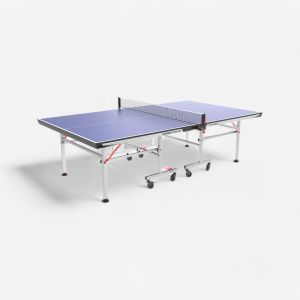 Table de tennis de table intérieure compacte avec filet innovant, TTT 130.2 Bleu - PONGORI