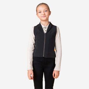 Dorsale d'équitation Souple 500 Junior Noir D3O - FOUGANZA