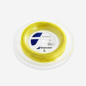 BOBINE DE CORDAGE TENNIS MONOFILAMENT RPM HURRICANE JAUNE 1.25mm 200m - BABOLAT