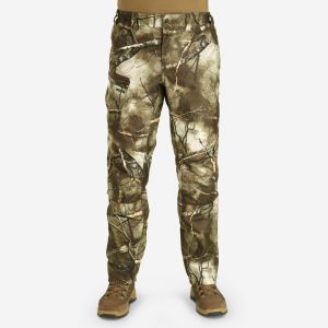 PANTALON CHASSE POSTE CHAUD IMPERM&Eacute;ABLE 500 TREEMETIC