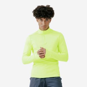 T-shirt running visibilité manches longues chaud homme - Warm Day Visibility - KALENJI