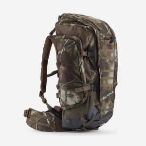 Sac à dos de chasse 70L camouflage treemetic - SOLOGNAC