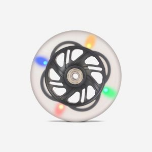 ROUE LUMINEUSE / FLASHING WHEEL NOIRE 125mm - OXELO