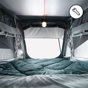 Chambre pour tente de toit Quechua X Na&iuml;tUp Fresh & Black 2P