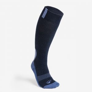 Chaussettes chaudes &eacute;quitation adultes bleu