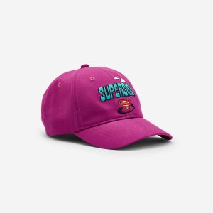 Casquette Supergirl, rose fuchsia