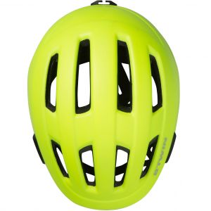 CASQUE VELO VILLE 500 JAUNE FLUO - BTWIN