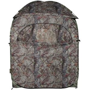 Aff&ucirc;t tente chasse camouflage marron