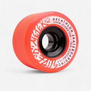 4 ROUES LONGBOARD SLIDE 70mm 76A - DECATHLON