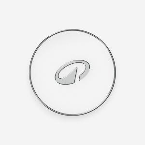 Puce de golf marque-balle m&eacute;tal X2